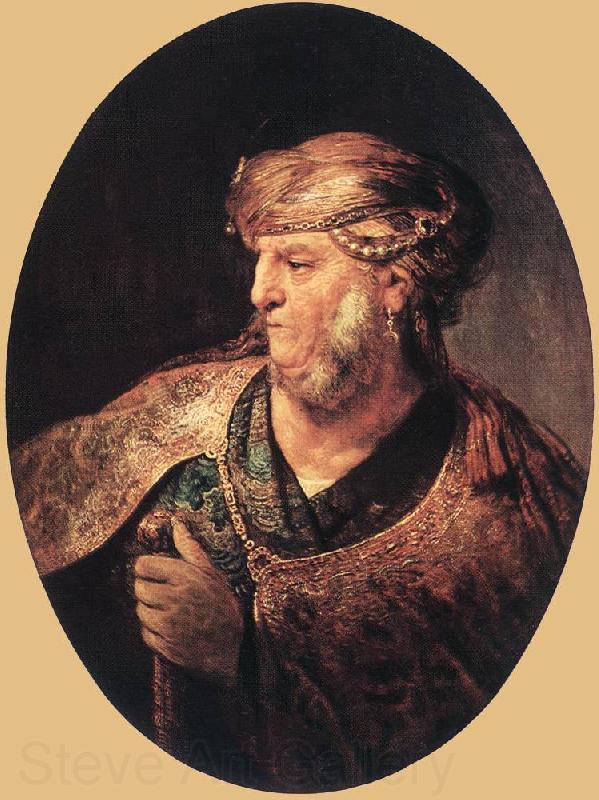 RECCO, Giuseppe Portrait of a Man in Oriental Garment